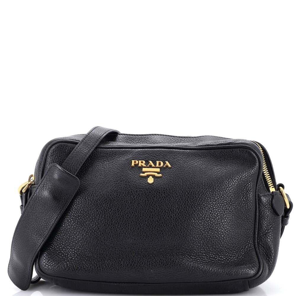 Prada Double Zip Camera Bag Vitello #237764P14B